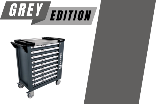 RETTER Werkzeugwagen – Grey Edition